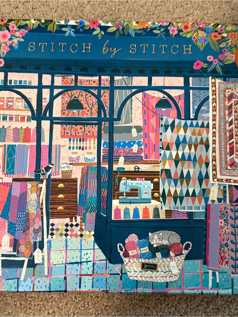 Stitch by Stitch Jigsaw 1000 Piece Puzzle